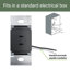 Alimentation USB Type-C / C 65 watts adorne® Ultra-Fast Plus, graphite-125613105