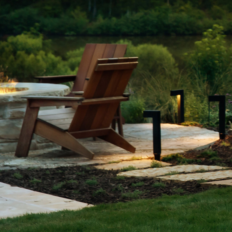 Atlantis Matte Bronze Low Voltage Metal Pathway Light