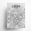Carte de la ville de Leeds, impression-1059268967-1059268955