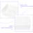 Ceramic 19"x15" Bathroom Sink - Elegant And Robust With Low Water Absorption Smooth Texture White Contemporary Style Easy Clean