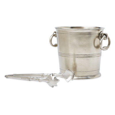 Ice Bucket With Rings with 1286 Tongs