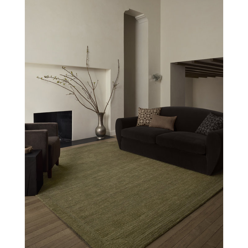 Tapis vert olive Jeremiah Brent x Loloi, Olive, 8'6" x 11'6"