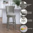 Authement Swivel Upholstered Counter Stool-75748551-127042045