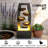 Outdoor Rock Water Fountain with Lights Multi Tier Cascading Waterfall Resin Garden Fountain for Patio Yard Porch Landscape-1282962212