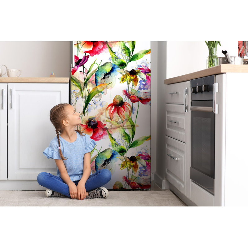 Plants & Flowers Door Decal