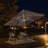 Sarith 10' X 13' Patio Umbrella Outdoor Rectangle Umbrella Large Cantilever Umbrella，with Solar Lights，with Base-309083146