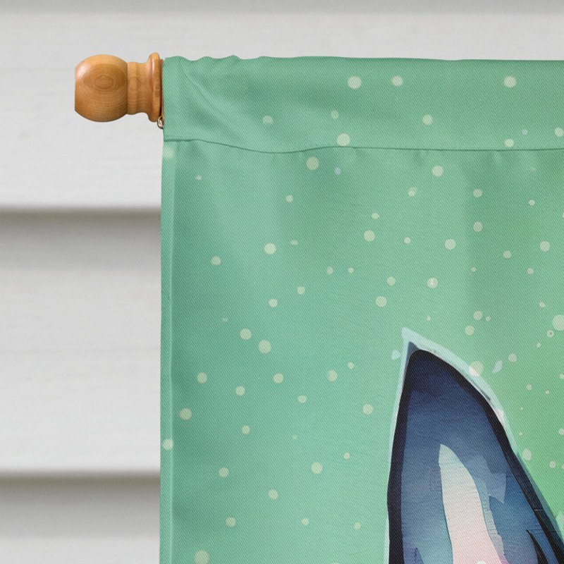 Double Sided Polyester Christmas, 40'' H x 28'' W