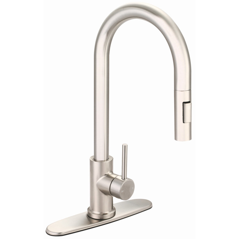Robinet de cuisine Banille Faucets, Nickel brossé
