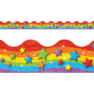 Rainbow & Stars Terrific Trimmers