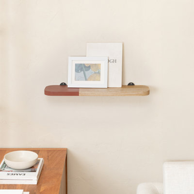 Ronella Solid Wood Wall Mounted Shelves