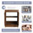 Deontray 23.67'' Single Bathroom Vanity with Sintered Stone Top