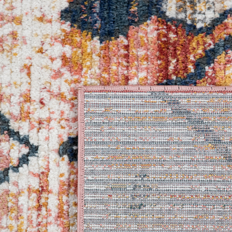 Tapis gris / brun Oona Southwestern, Rectangle 2 pi x 3 pi 3 po