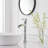 Deluge Waterfall Vessel Polished Chrome Single Hole, Single Handle With Drain Assembly