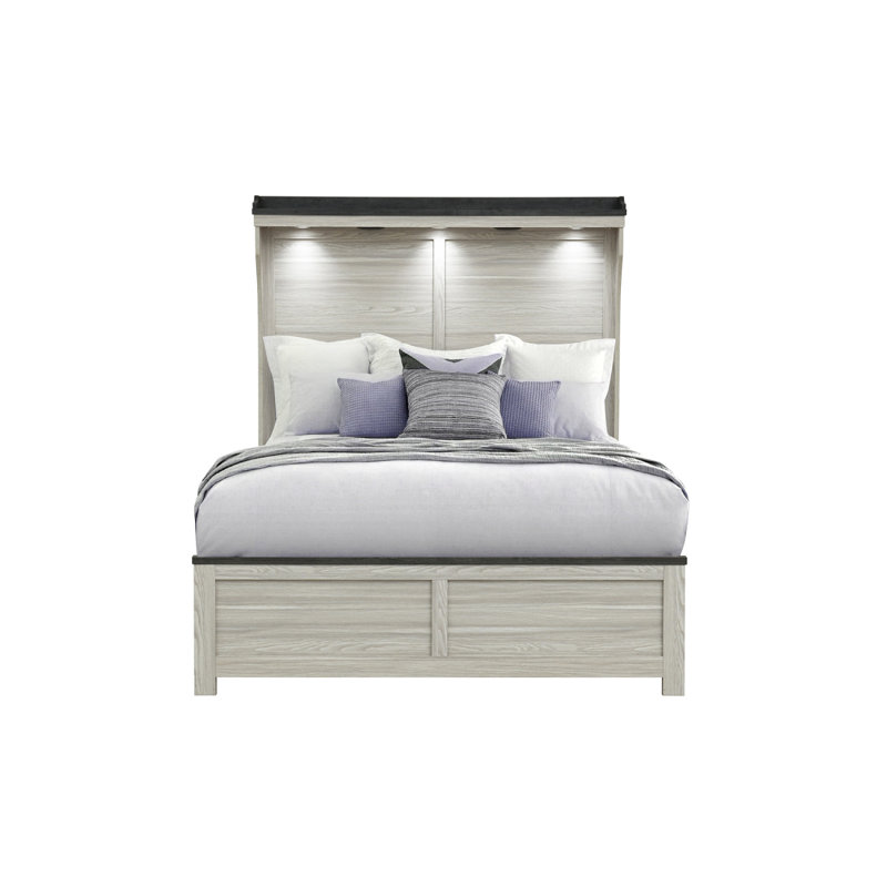 Augusta Brown Queen Bed, Queen