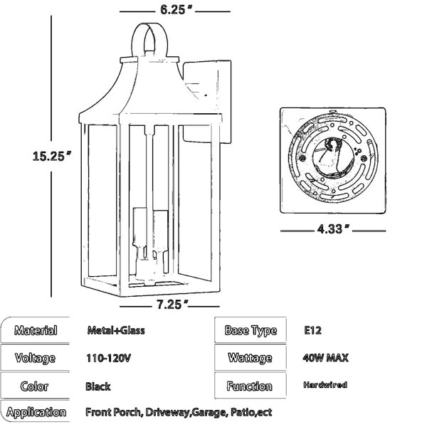 Dimensions du produit