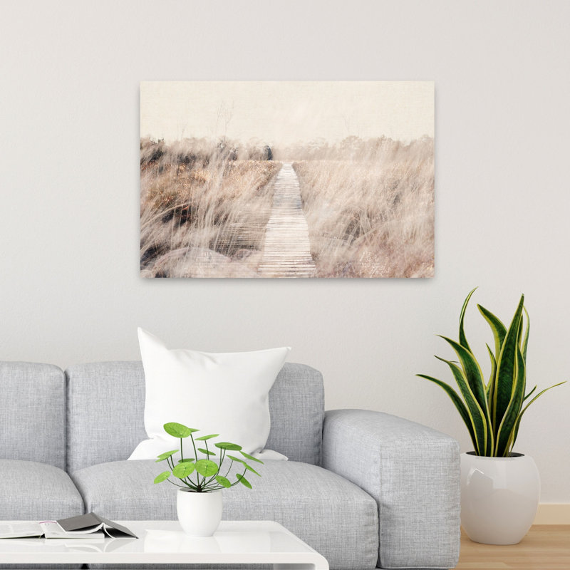 Art contemporain, paysage abstrait de rêve, art de la nature, H 24 po x l 36 po