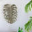 Gold Monstera Leaf Wall Décor-1255382380
