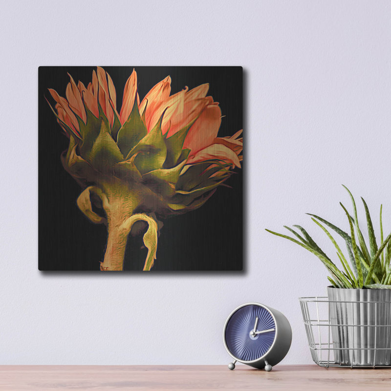 Tournesol par Pamela Plummer, H 12 po x l 12 po