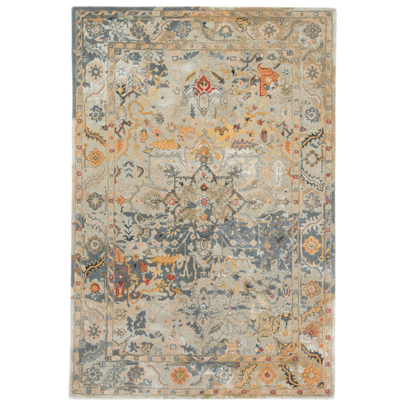 Ensey Oriental Indoor Rug, Rectangle 2' x 3'