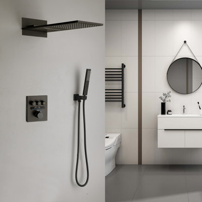 Complete Shower System with Rough in-Valve