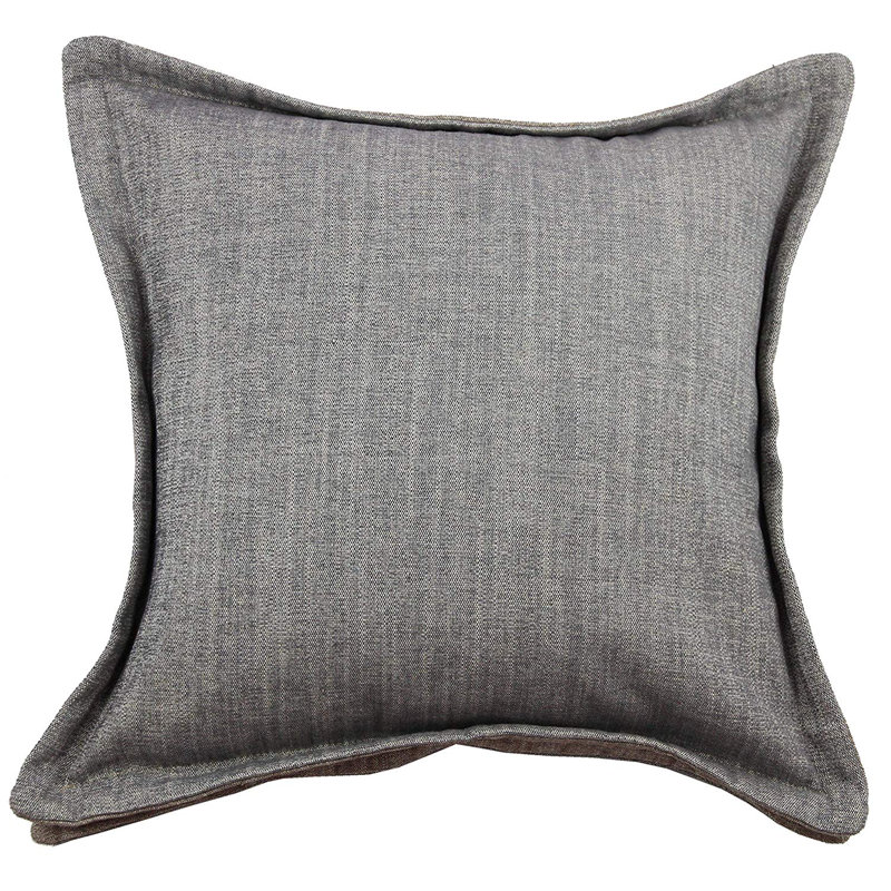 Winterport Square Cushion Cover, 43 x 43cm, Grey