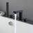 Deck Tub Spout with Diverter