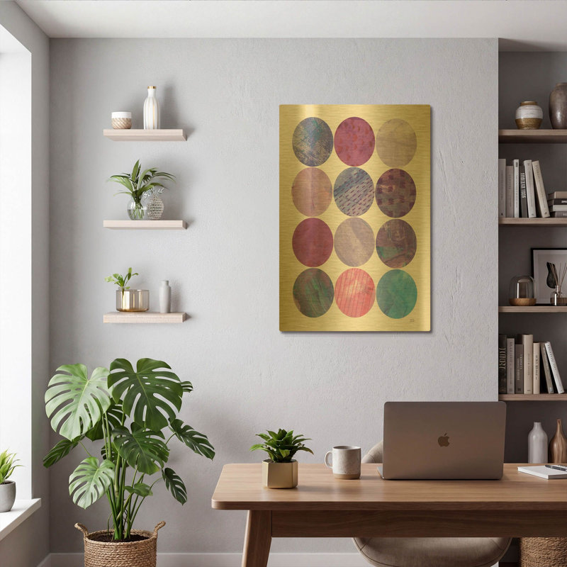 " Kitchen Garden Dots 2 " by Melissa Averinos Print, 24"x36"