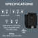 adorne Paddle 150W Advanced LED Single Pole and 3 Way Dimmer with Microban