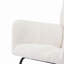 Chaise berçante rembourrée avec dossier haut, pour l'allaitement, lecture, sieste