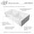 39.5'' L Double Bowl Fireclay Kitchen Sink-14385954