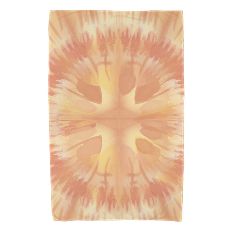 Serviette de plage Alissiya, Jaune