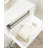 Adeana Poplar Floating Shelf with Drawer-860636051