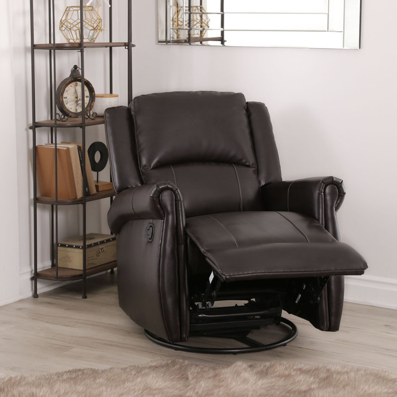 Fauteuil inclinable manuel oscillant et pivotant