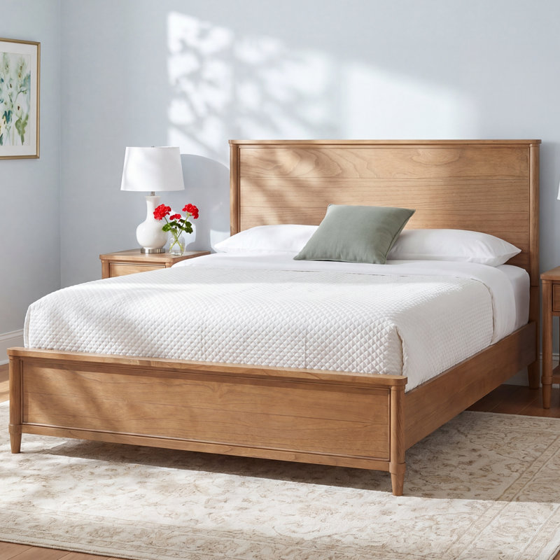 Clair Solid Wood Standard Bed, Willow, Twin