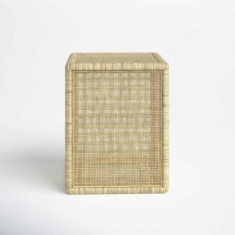 Greely End Table, Cream