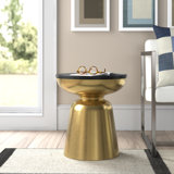 Sandoval Granite Top End Table