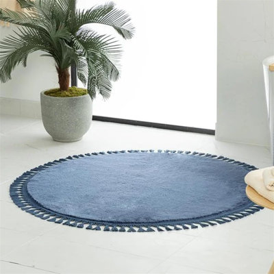 Round Akinobu 120cm X 120cm Area Rug