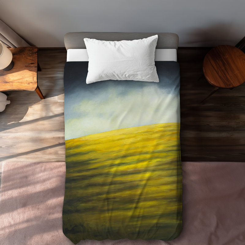 Hillock Office Yellow Duvet Cover | Stylish Home Decor