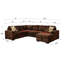 Canapé à accoudoirs carrés 96,86 po Annarama-113991596