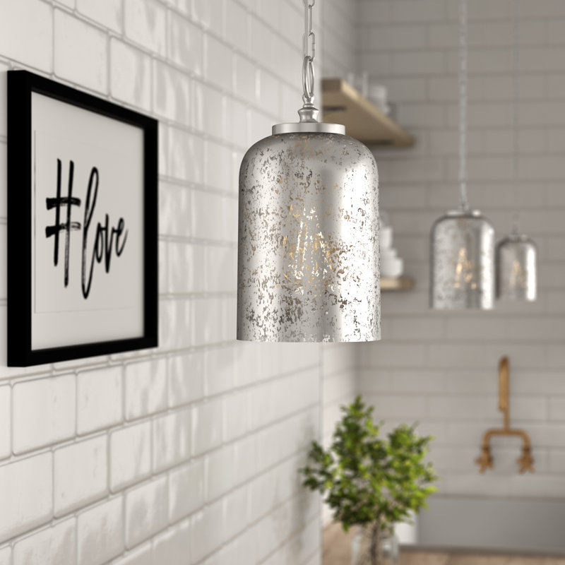 Tibbetts 1 - Light Pendant, Brushed Steel