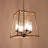 Doly 4-Light Dimmable Modern Farmhouse Lantern Chandelier 