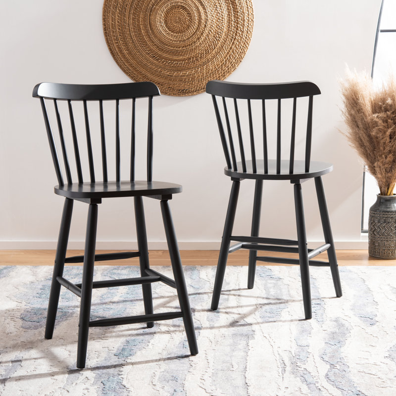 Tabouret Cerian, Tabouret de comptoir (siège d’une hauteur de 24, Gris