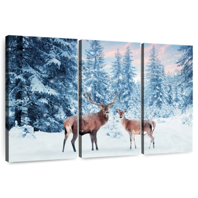 Cerf Brampt Winter Wonderland