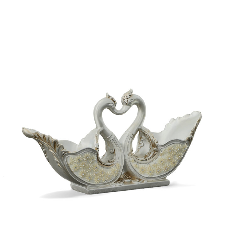 Vase de table double swan Bartol