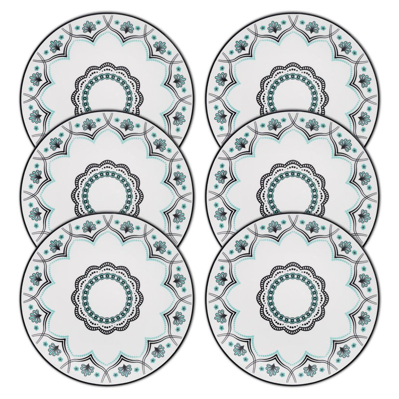 Assiette plate 11 po Tangela