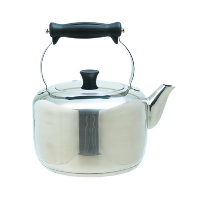 MasterClass Deluxe Stainless Steel Stovetop Tea Kettle