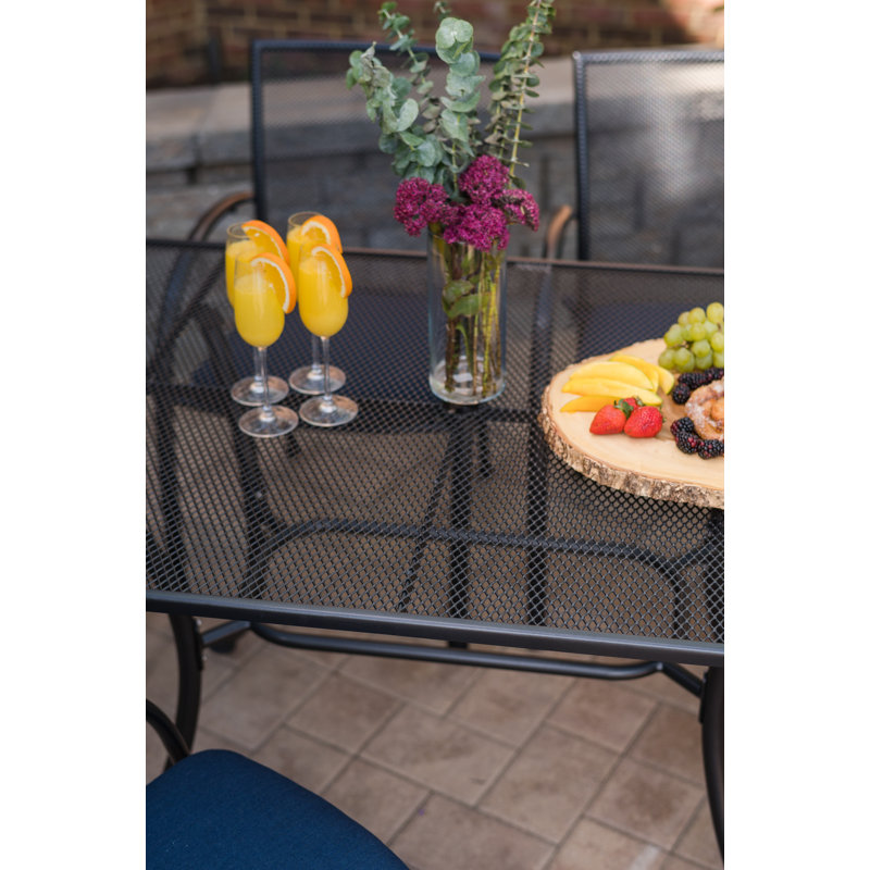 Bontang Rectangular Outdoor Dining Table , 57 " W 35 " D