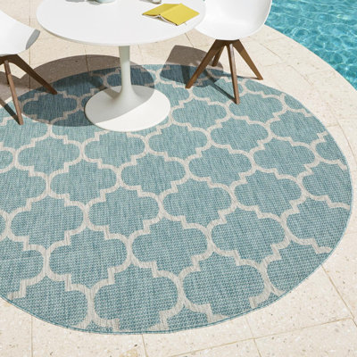 Annetrude Geometric Indoor / Outdoor Rug