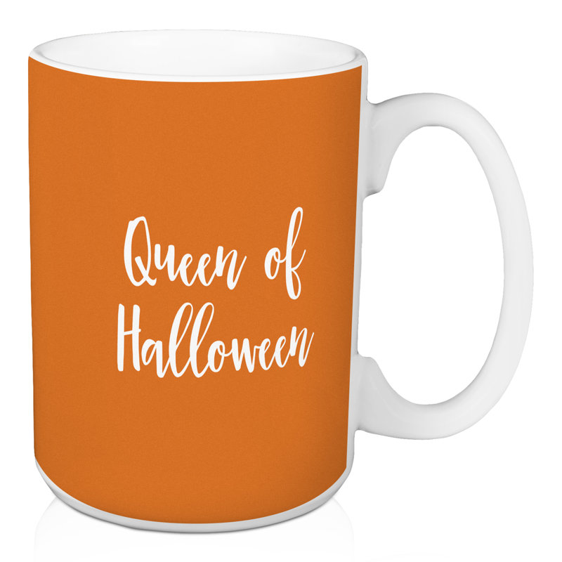 Grande tasse à café halloween Potosi, Orange