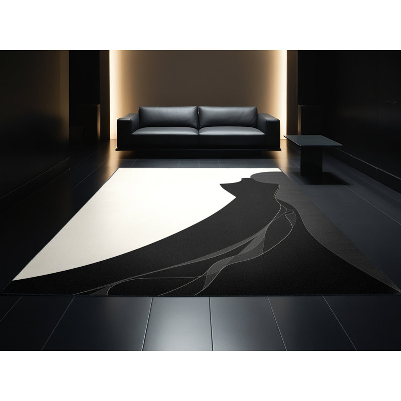 Tapis beige moelleux doux et moelleux de couleur unie Barclay, 2 pi x 3 pi